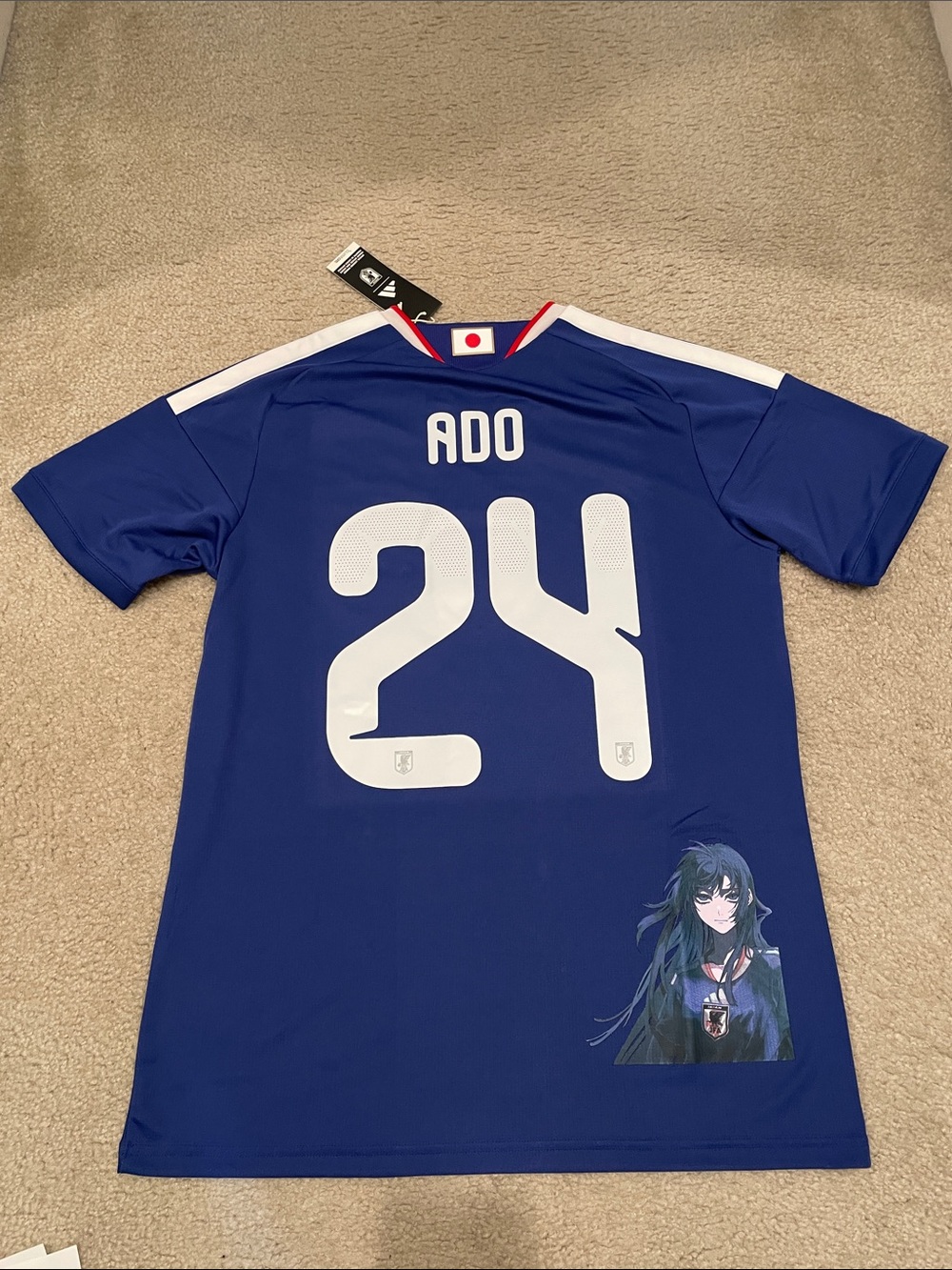 Adidas Japan 2026 Home Jersey Ado Limited Edition NWT  men and with key chain - Picture 4 of 11